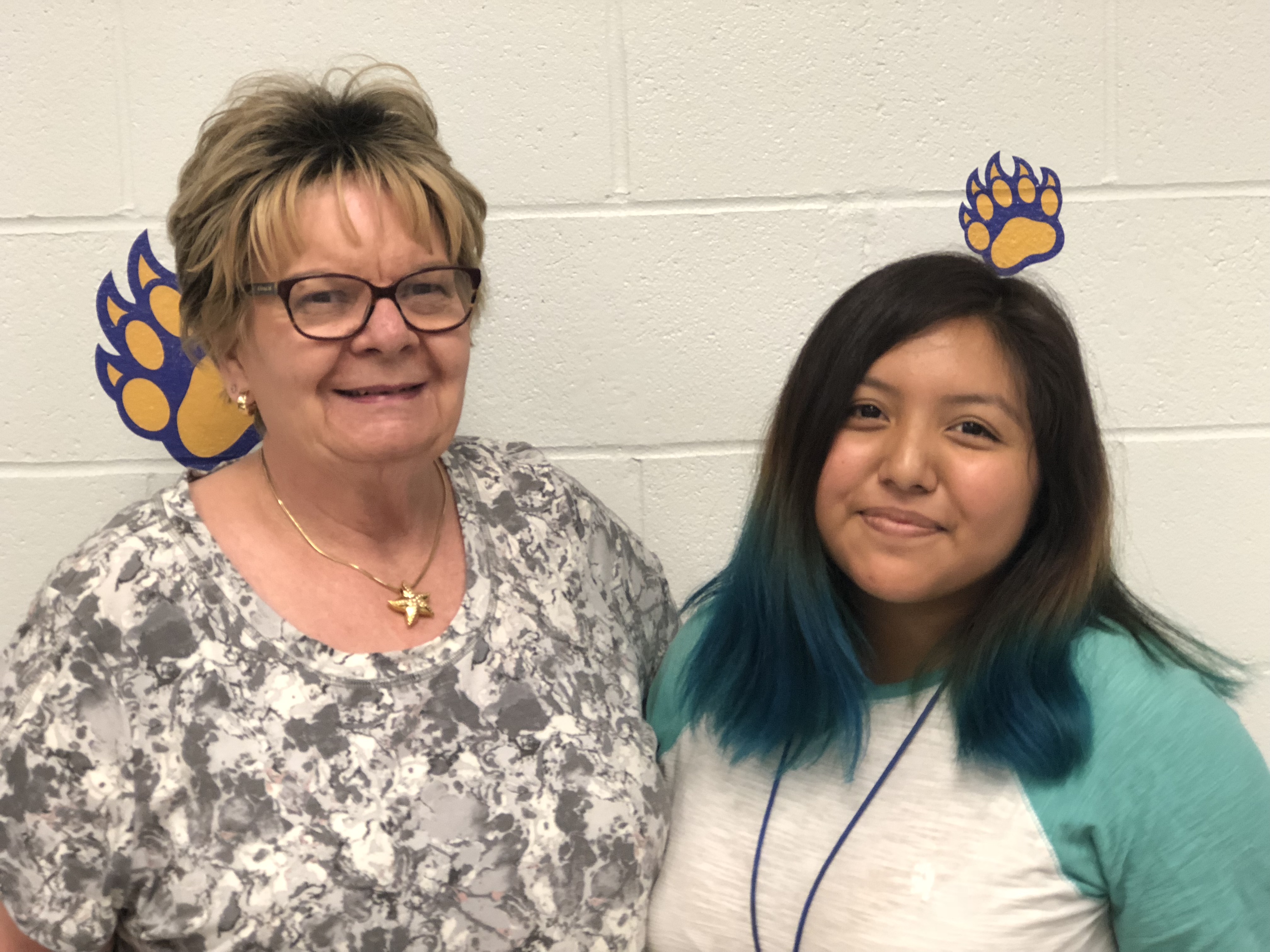Elaine Graham and Crystal Rafael BHS