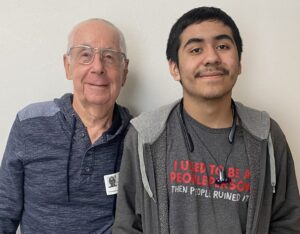 Daniel Moilna and Dr. Louis Chaykin Crop